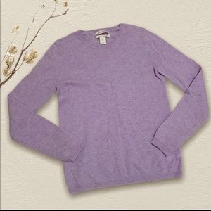100% Cashmere Crewneck Sweater